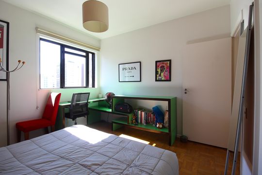 Quarto 2 de apartamento à venda com 3 quartos, 120m² em Itaim Bibi, São Paulo