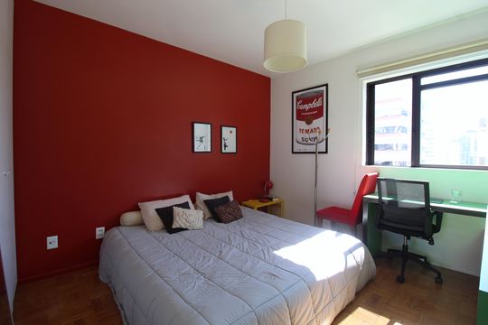 Quarto 2 de apartamento à venda com 3 quartos, 120m² em Itaim Bibi, São Paulo