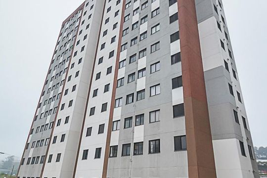 Fachada do bloco de apartamento à venda com 2 quartos, 43m² em Jardim Silvina, São Bernardo do Campo