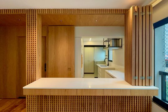 Cozinha de apartamento para alugar com 2 quartos, 105m² em Pinheiros, São Paulo