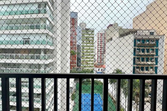 Varanda da suíte 2 de apartamento para alugar com 2 quartos, 105m² em Pinheiros, São Paulo