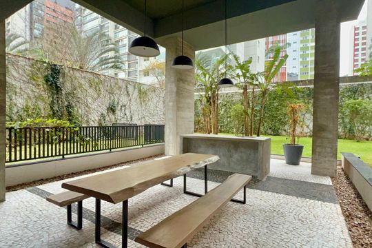 Área comum de apartamento para alugar com 2 quartos, 105m² em Pinheiros, São Paulo