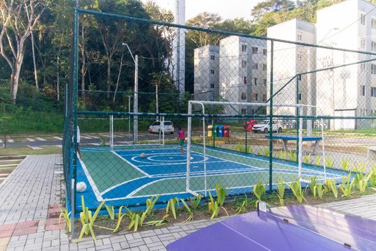 Área comum de apartamento para alugar com 2 quartos, 36m² em Rio do Ouro, São Gonçalo