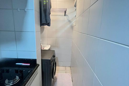 Cozinha de apartamento à venda com 2 quartos, 47m² em Residencial Cosmos, Campinas