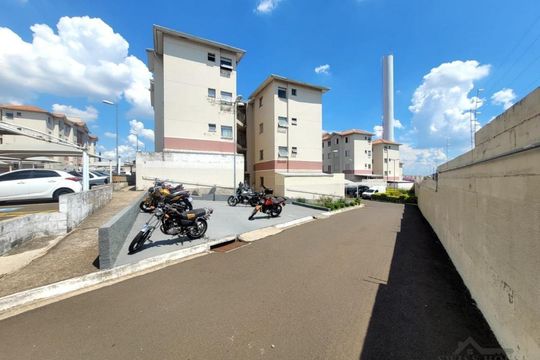 Área externa de apartamento à venda com 2 quartos, 47m² em Residencial Cosmos, Campinas