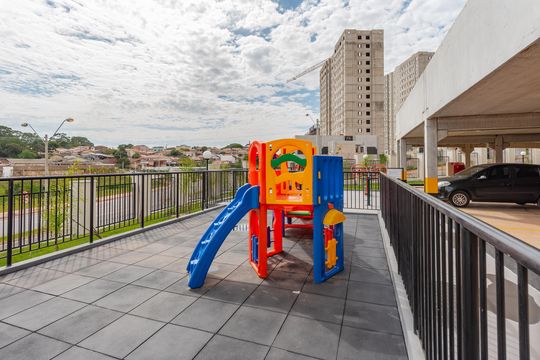 Área comum - Playground de apartamento para alugar com 2 quartos, 43m² em Parque Industrial, Campinas