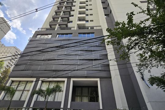 Fachada de kitnet/studio à venda com 1 quarto, 27m² em Paraíso, São Paulo