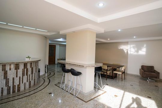 Salão de festas de apartamento à venda com 3 quartos, 163m² em Barcelona, São Caetano do Sul