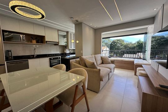 Sala de apartamento à venda com 2 quartos, 60m² em Votopoca, Barueri