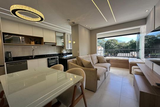 Sala de apartamento à venda com 2 quartos, 60m² em Votopoca, Barueri