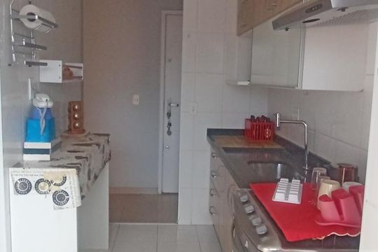 Cozinha de apartamento à venda com 2 quartos, 50m² em Cidade Líder, São Paulo