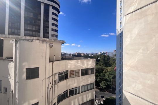 Vista da Sala  de apartamento à venda com 3 quartos, 97m² em boa viagem, Belo Horizonte