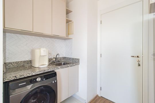 Área de Serviço de apartamento para alugar com 2 quartos, 38m² em Quarta Parada, São Paulo