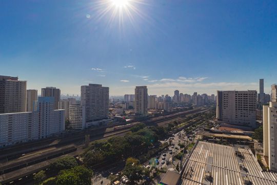 Vista - Sala de apartamento para alugar com 2 quartos, 38m² em Quarta Parada, São Paulo