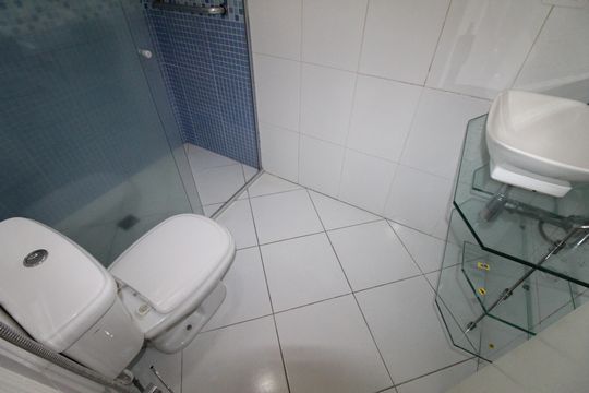 Banheiro de apartamento para alugar com 3 quartos, 85m² em Vista Verde, São José dos Campos