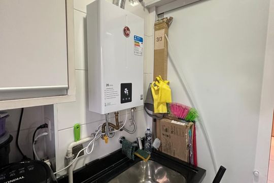 Cozinha de apartamento à venda com 2 quartos, 72m² em Vila Mascote, São Paulo