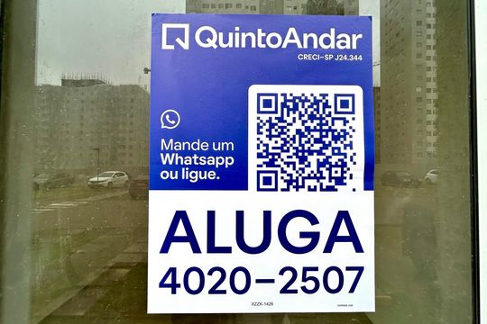 Placa de apartamento para alugar com 1 quarto, 44m² em Vila Nova Bonsucesso, Guarulhos