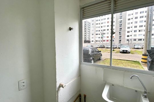 Área de Serviço de apartamento para alugar com 1 quarto, 44m² em Vila Nova Bonsucesso, Guarulhos
