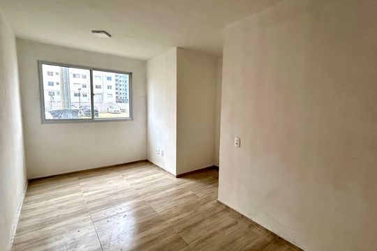 Sala de apartamento para alugar com 1 quarto, 44m² em Vila Nova Bonsucesso, Guarulhos