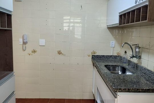 Cozinha de apartamento para alugar com 2 quartos, 52m² em Jardim Germania, São Paulo