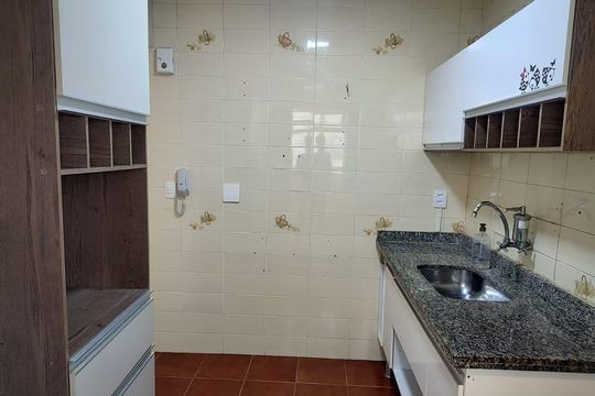 Cozinha de apartamento para alugar com 2 quartos, 52m² em Jardim Germania, São Paulo