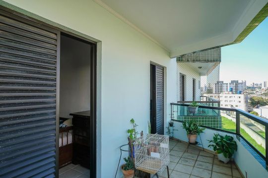 Varanda de apartamento à venda com 3 quartos, 94m² em Vila Caminho do Mar, São Bernardo do Campo