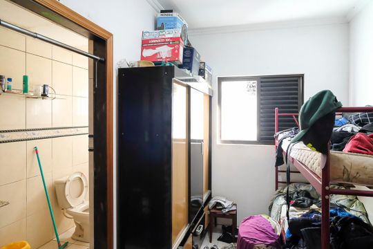Suíte 2 de apartamento à venda com 3 quartos, 94m² em Vila Caminho do Mar, São Bernardo do Campo