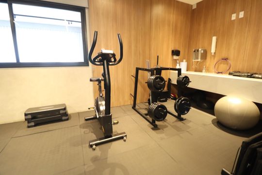 Área comum - Academia de apartamento para alugar com 2 quartos, 72m² em Cazeca, Uberlândia