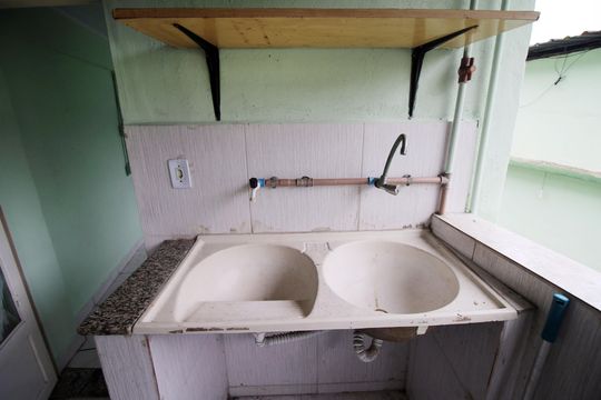 Área de Serviço de kitnet/studio para alugar com 1 quarto, 30m² em Brás de Pina, Rio de Janeiro