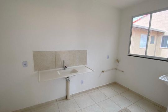 Cozinha de apartamento para alugar com 2 quartos, 47m² em CJH V CONQUISTA, Indaiatuba
