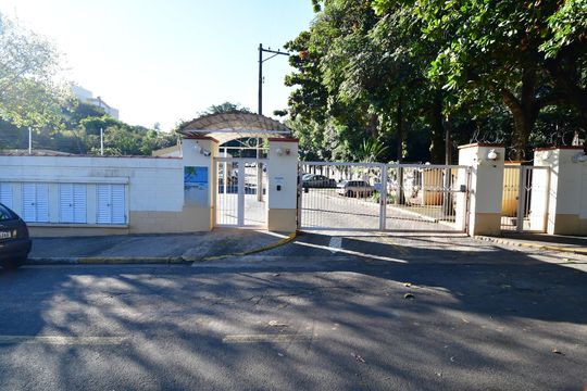 Fachado do condomínio de apartamento à venda com 3 quartos, 70m² em Vila Nova Teixeira, Campinas