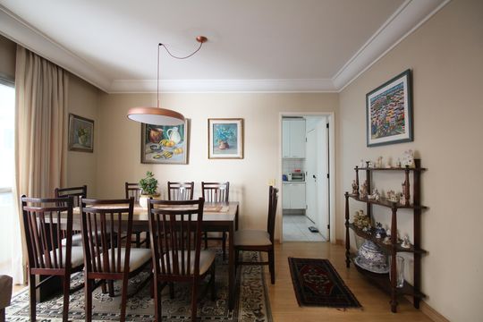 Sala de Jantar de apartamento à venda com 3 quartos, 107m² em Vila Progredior, São Paulo