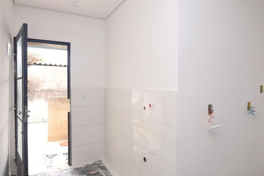 Cozinha de casa para alugar com 1 quarto, 40m² em Jardim Nossa Senhora do Carmo, São Paulo