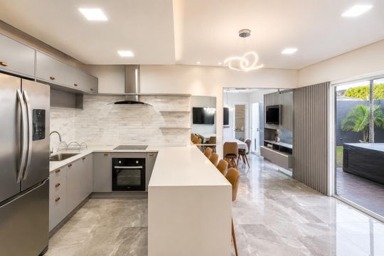 Cozinha de casa de condomínio para alugar com 4 quartos, 274m² em Centro, Gravataí
