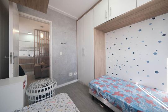 Quarto 2 de apartamento à venda com 2 quartos, 40m² em Vila Nhocuné, São Paulo