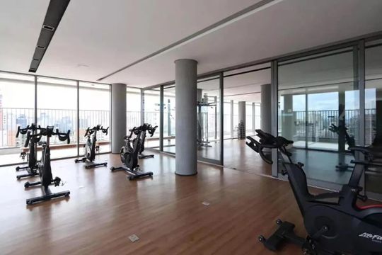 Área comum de kitnet/studio para alugar com 0 quarto, 29m² em Vila Mariana, São Paulo