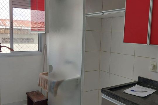 Cozinha de apartamento para alugar com 2 quartos, 60m² em Ferrazópolis, São Bernardo do Campo