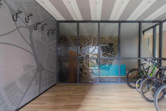 Área comum de kitnet/studio para alugar com 1 quarto, 23m² em Vila Mariana, São Paulo