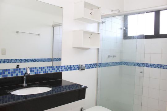 Banheiro de casa para alugar com 3 quartos, 260m² em Swiss Park, Campinas