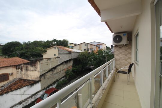 Sala - Varanda de apartamento à venda com 2 quartos, 140m² em Taquara, Rio de Janeiro