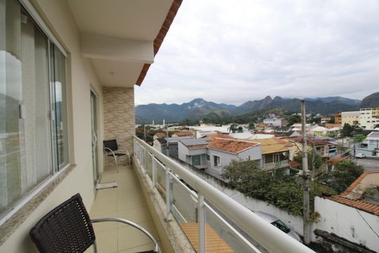 Sala - Varanda de apartamento à venda com 2 quartos, 140m² em Taquara, Rio de Janeiro