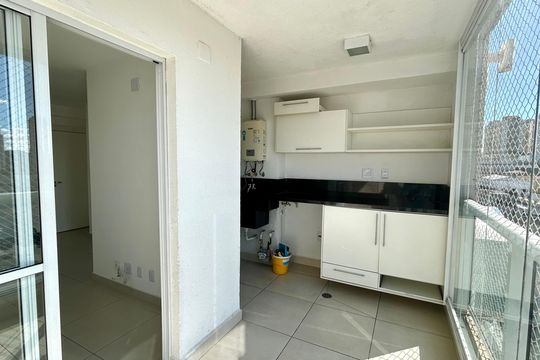 Varanda da Sala de apartamento para alugar com 2 quartos, 61m² em Vila Endres, Guarulhos