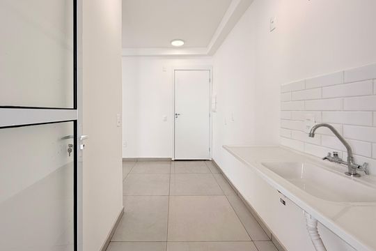 Cozinha de apartamento para alugar com 2 quartos, 59m² em Várzea de Baixo, São Paulo