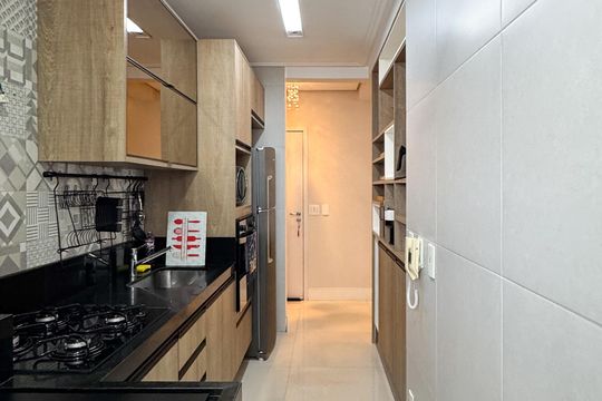 Área de Serviço de apartamento à venda com 2 quartos, 70m² em Independência, São Bernardo do Campo