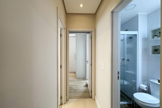 Acesso - Quartos  de apartamento à venda com 2 quartos, 70m² em Independência, São Bernardo do Campo