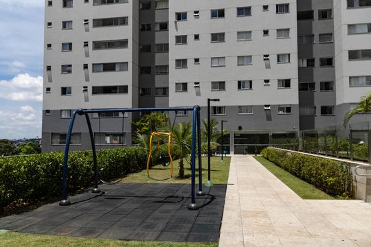 Área comum - Playground de apartamento à venda com 2 quartos, 55m² em Estrela do Oriente, Belo Horizonte