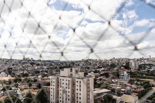 Vista do Quarto 2 de apartamento à venda com 2 quartos, 55m² em Estrela do Oriente, Belo Horizonte