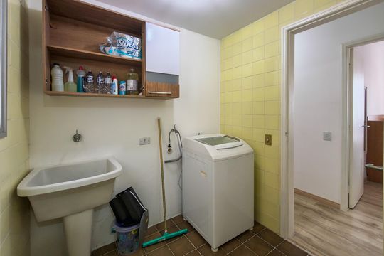 Área de Serviço de apartamento para alugar com 2 quartos, 70m² em Solemar, Praia Grande