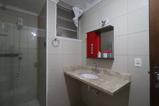 Banheiro de apartamento para alugar com 3 quartos, 118m² em Centro, Ribeirão Preto