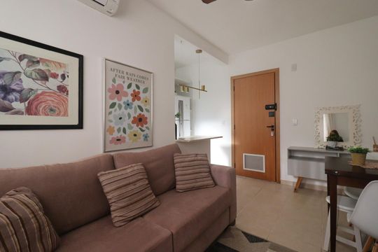 Sala de apartamento para alugar com 2 quartos, 47m² em Nova Aliança, Ribeirão Preto